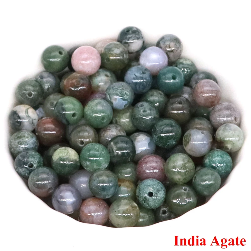 thumbnail image 1 of Cuentas de piedra natural, ojo de tigre, amatista, ágata de lava, jaspe, cuentas redondas sueltas para hacer joyas, pulseras, collares, accesorios, 1 of 5