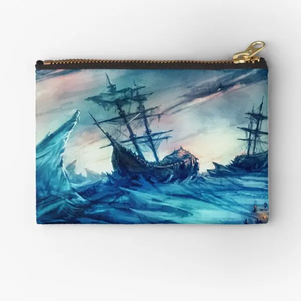 

Hms Terror And Erebus Zipper Pouches Packaging Panties Wallet Socks Key Cosmetic Women Storage Men Underwear Bag Money Coin