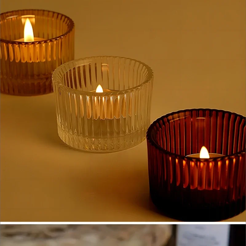 Candle Cup Romantic Candlelight Dinner Home Candle Holder Home Decoration Candle Holder Wedding Romantic Candlelight