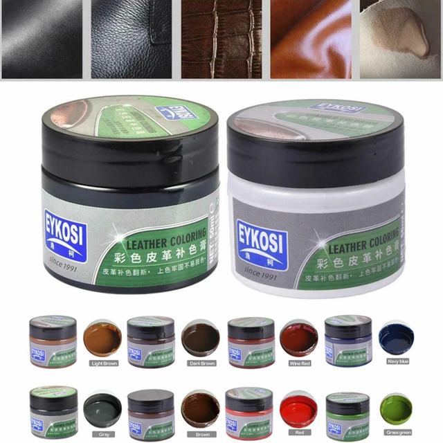 Kit de reparación de zapatos de cuero líquido  Sofás de cuero líquido  limpio-Reparación de cuero negro-Aliexpress