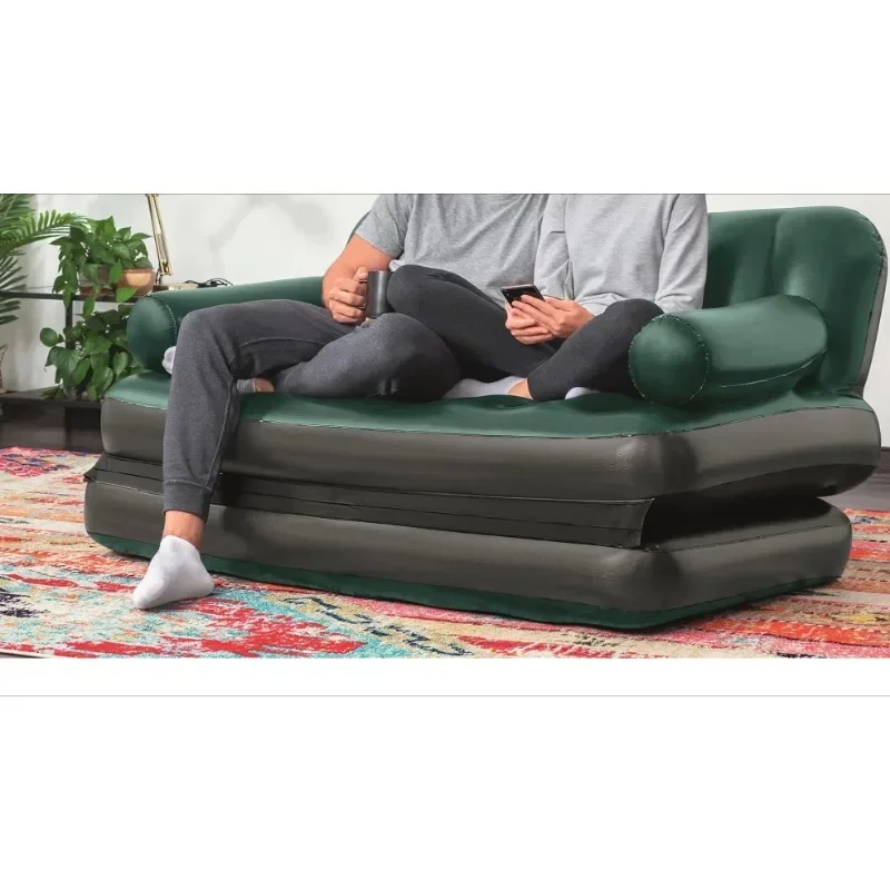 5-in-1 Inflatable Foldable Sofa, Easy to Install, Suitable for Home Dorms or Picnic Camping Use 4
