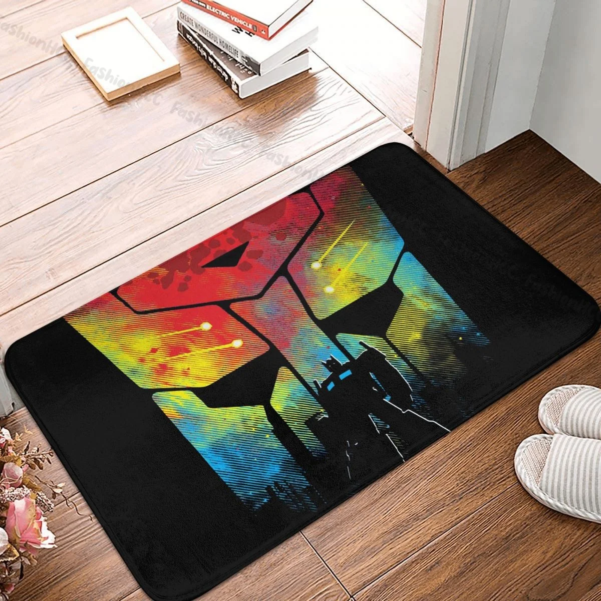 

Трансформатор научной фантастики, нескользящий дверной коврик, война на земле, коврик для ванной, спальни, уличный ковер, комнатный узор, Декор
