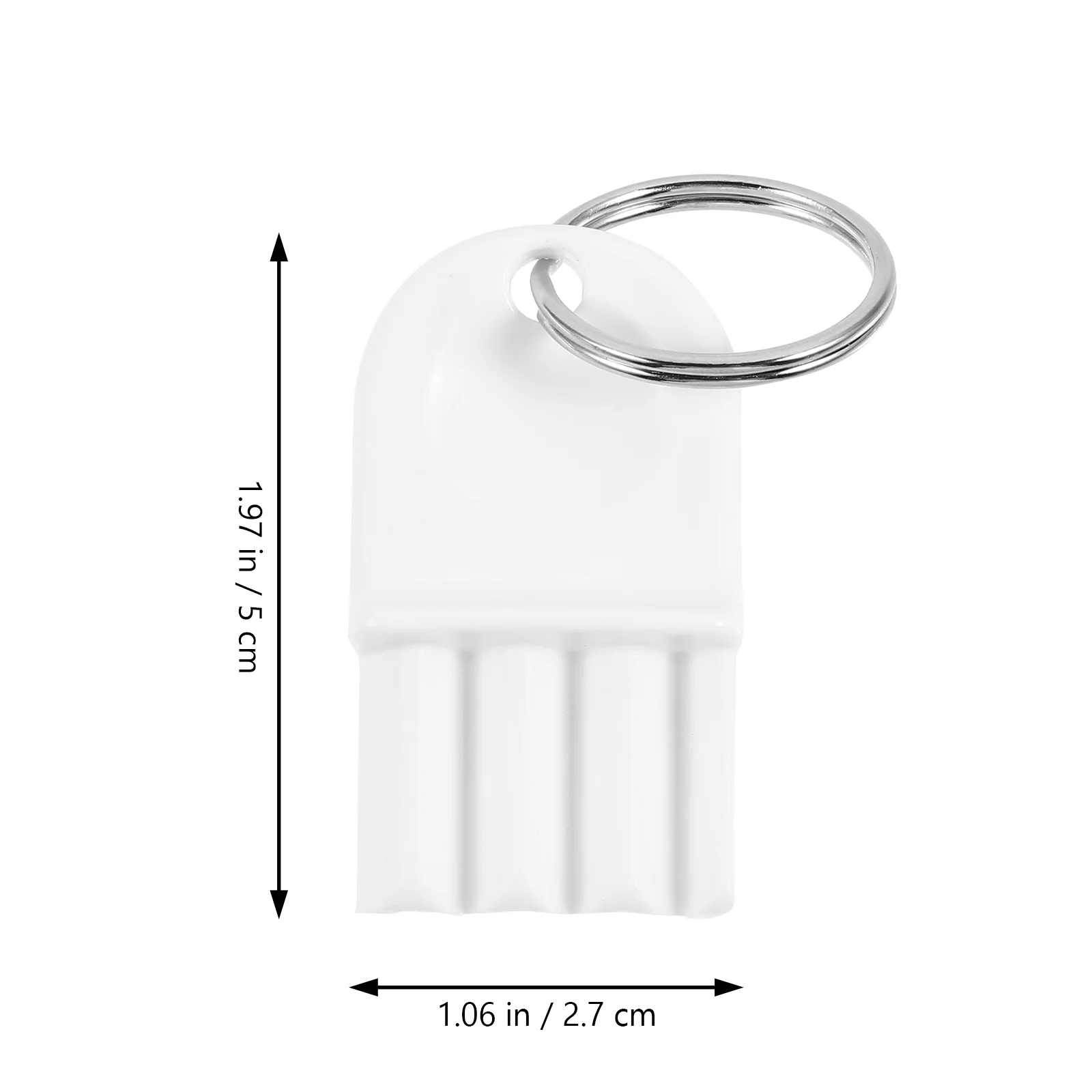 6x Toiletpapier Dispenser Sleutels & 4 Metalen Ringetjes - Vervanging Voor Onderhoud