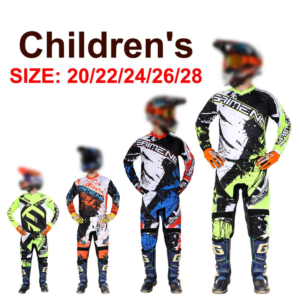 ユースジャージパンツコンボ子供用 MX モトクロスギアセット子供 