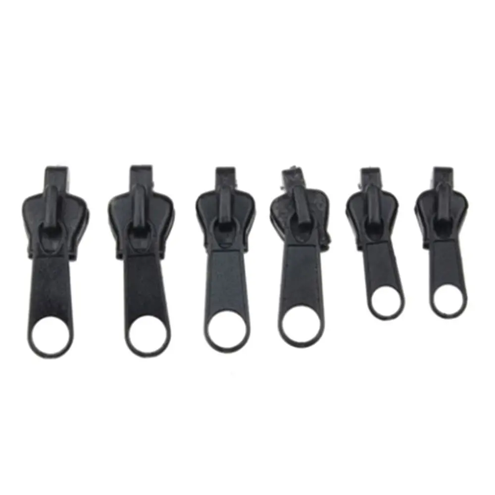 6Pcs 새로운 분리형 수리 지퍼 DIY 바느질 배낭 지갑 수리 지퍼 헤드 교체..