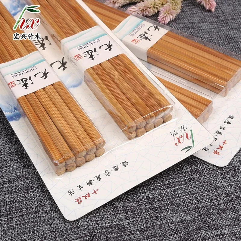5 Pairs Set Japanese Bamboo Wood Chopsticks Table Dinner Sticks Tableware