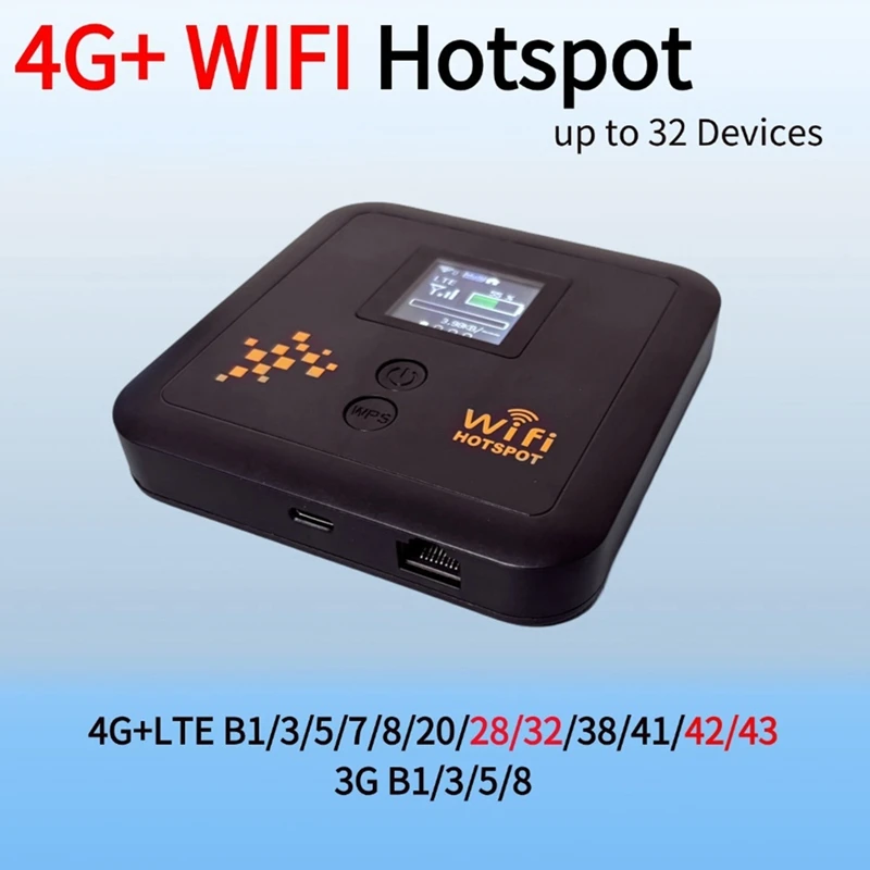 기업용 휴대용 4G LTE-A 4G+CAT12 600M E-Sim 라우터 CA 모뎀 무선 5G 주파수 지원-A31R