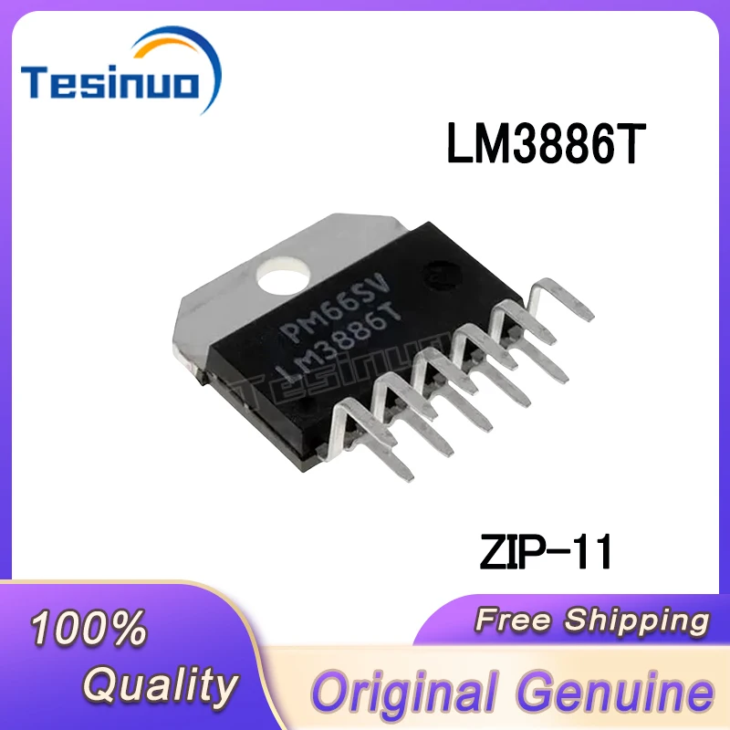 

1/шт. Новый оригинальный LM3886T ZIP-11 аудио усилитель высокой мощности