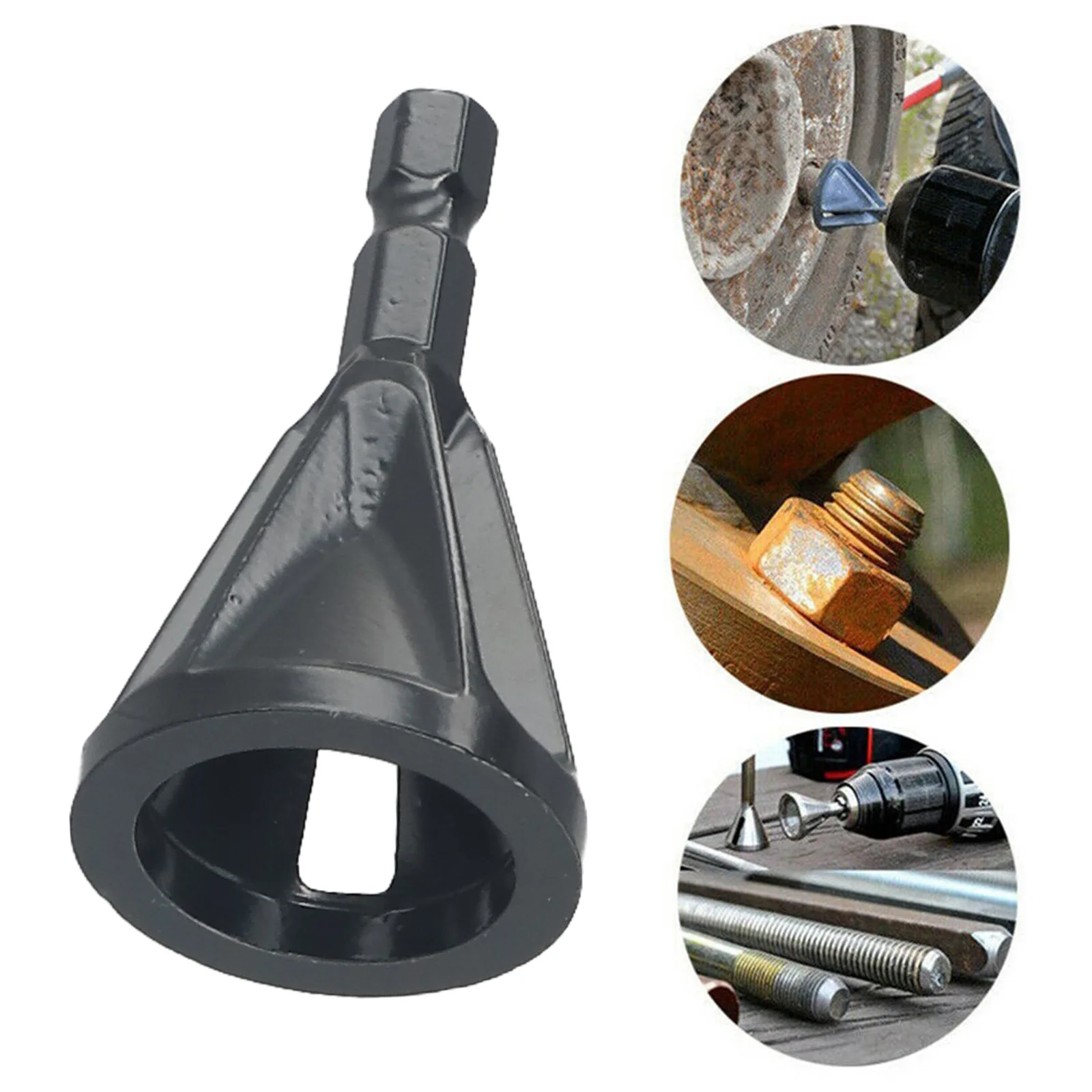 

Hex Shank Deburring External Chamfer Tool Metal Drilling Tool Remove Burr Effective On Stainless Steel Mild Steel Copper Brass