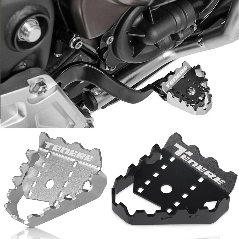 

TENERE 700 Motorcycle Brake Pedal Extension Step Tip Plate Enlarge Peg Pad Extender FOR YAMAHA Tenere700 XTZ 700 2019 2020 2021
