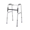 Deluxe One Button Folding Walker Adult Compact Elderly Handicap Medical Walking Aid Two-Button Medical Walkers Without Wheels 5