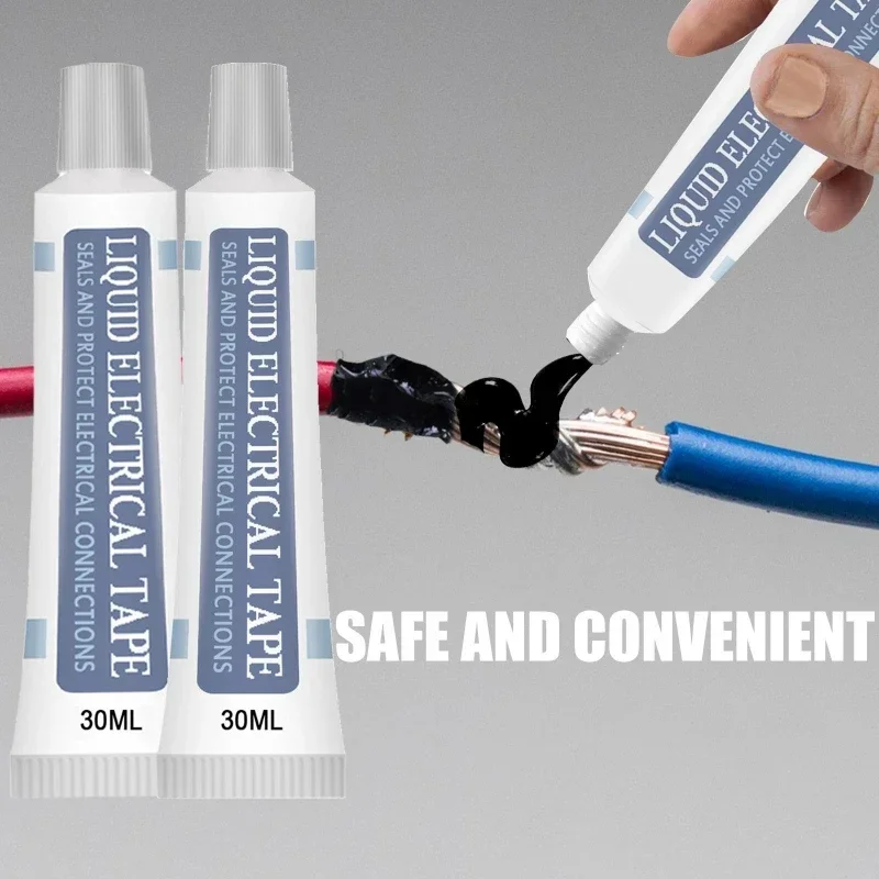 Repair broken charging cable glue data cable liquid insulation tape water paste electrical repair liquid electrical tape electrical insulating tape