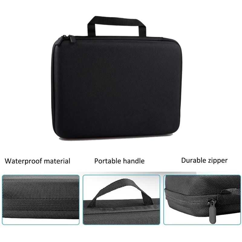 L/M/S Storage Bag Carrying Case For GoPro Hero 13 12 11 10 9 8 7 SJCAM SJ4000 AKASO Insta360 DJI Osmo Action Camera Accessories