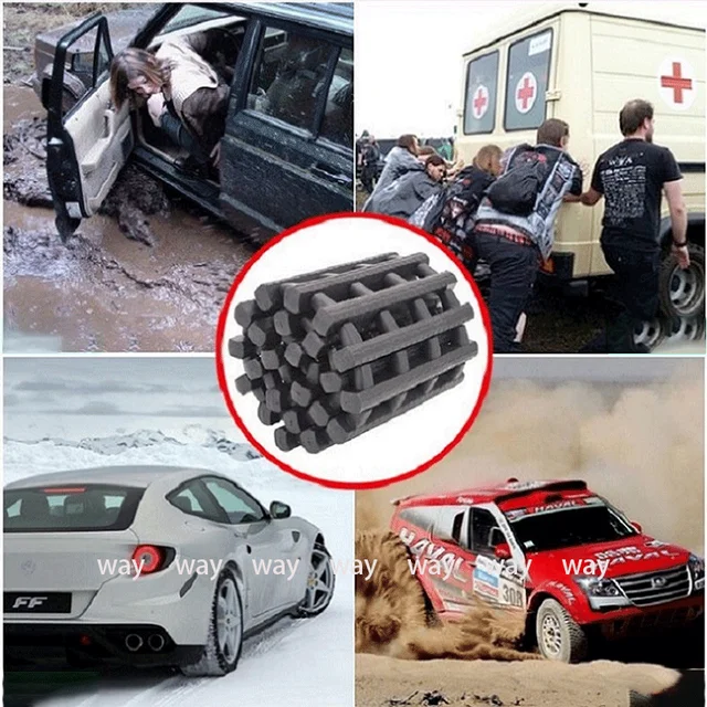 Universal Car Grip Tracks Traction Mat Recovery Traction Mat Portable  Emergency Track Tire Ladder For Ice Snow Sand Off-road - Snow Chains -  AliExpress