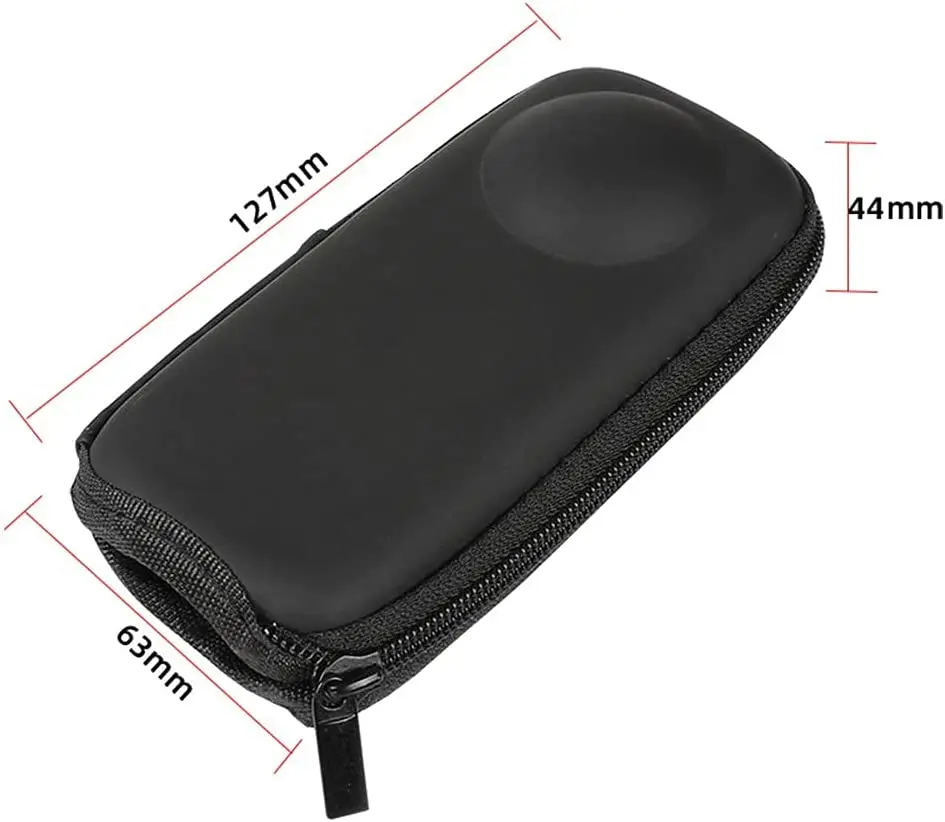 Custodia Rigida Per Insta360 One X/X2/X3,Mini Custodia Rigida Custodia Rigida Da Viaggio Rigida In Pu Per Insta 360 One X/X2/