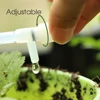 1/4" Clear PVC Hose Regulating Valve Dropper Drip Irrigation Kit for Garden Balcony Plants Pots Siphon Principle Watering System 4