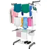 Clothes Drying  Indoor, Outdoor Laundry Drying Rack, with Foldable Wings, Space Saving Laundry , Laundry Hanger Dryer , Includ 1