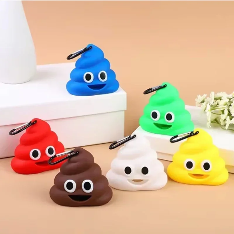 Outdoor Bulk Portable Walking Pet Dog Shit Poop Trash Waste Bags Holder Dispenser Without Garbage Bags