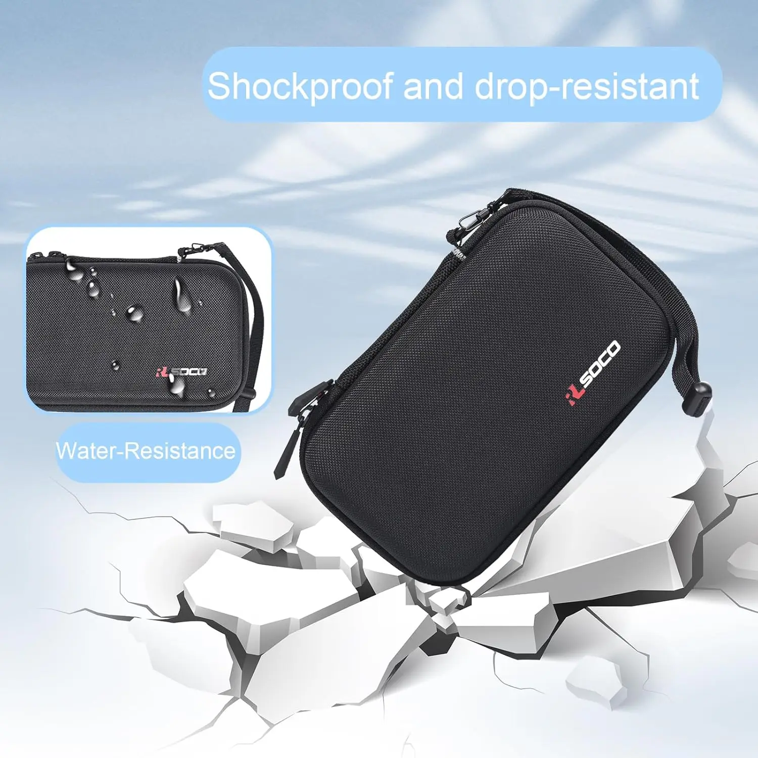 Durable Protective Carrying Case for Smart Glasses and Accessories
