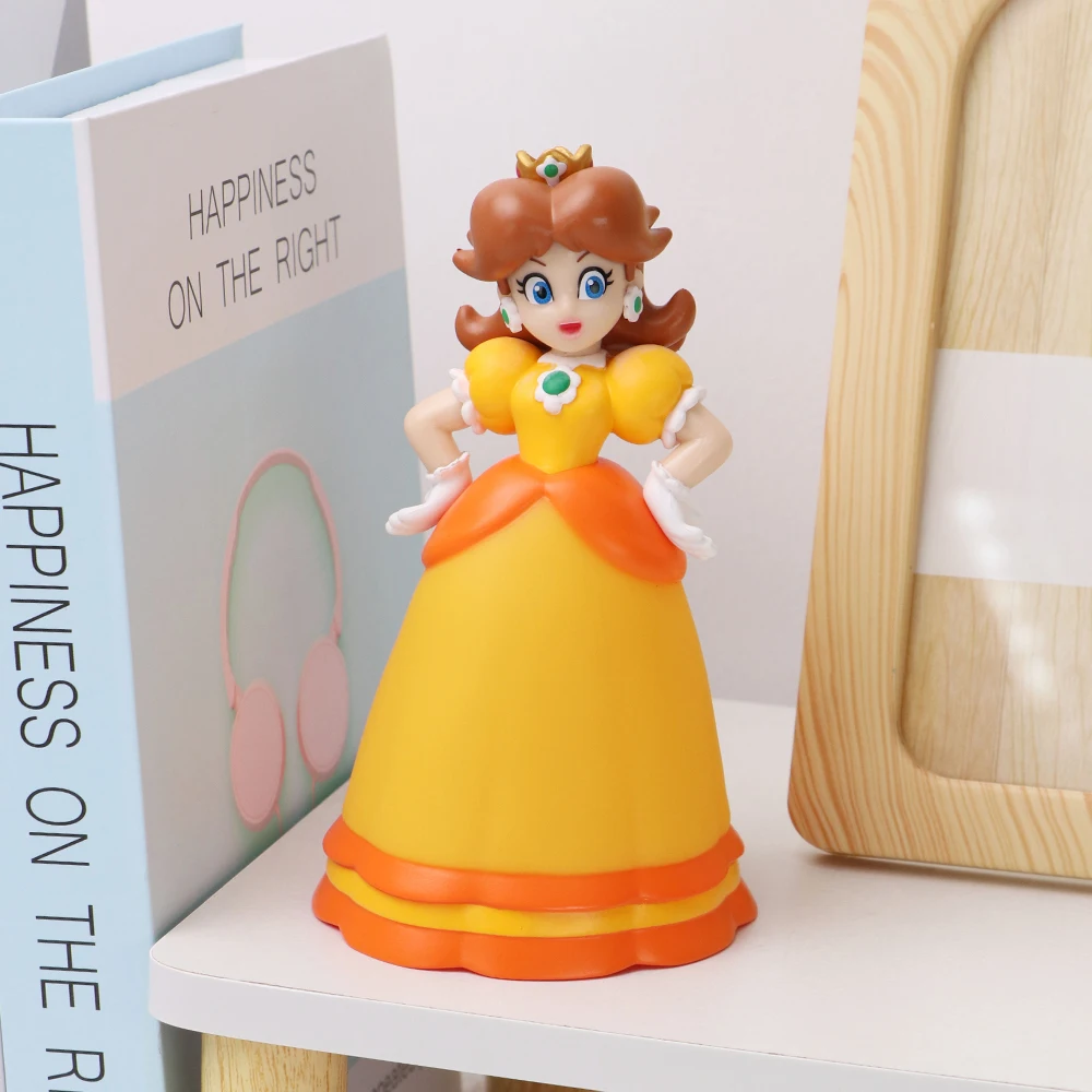 Super Mario Action Figure Bowser Princess Peach Anime Game