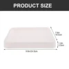 Pink Guinea Pig Litter Tray Pan Bunny Bedding Corner Litter Box Grate Restroom Toilet Corner Potty Poop Trainer Hamster 5