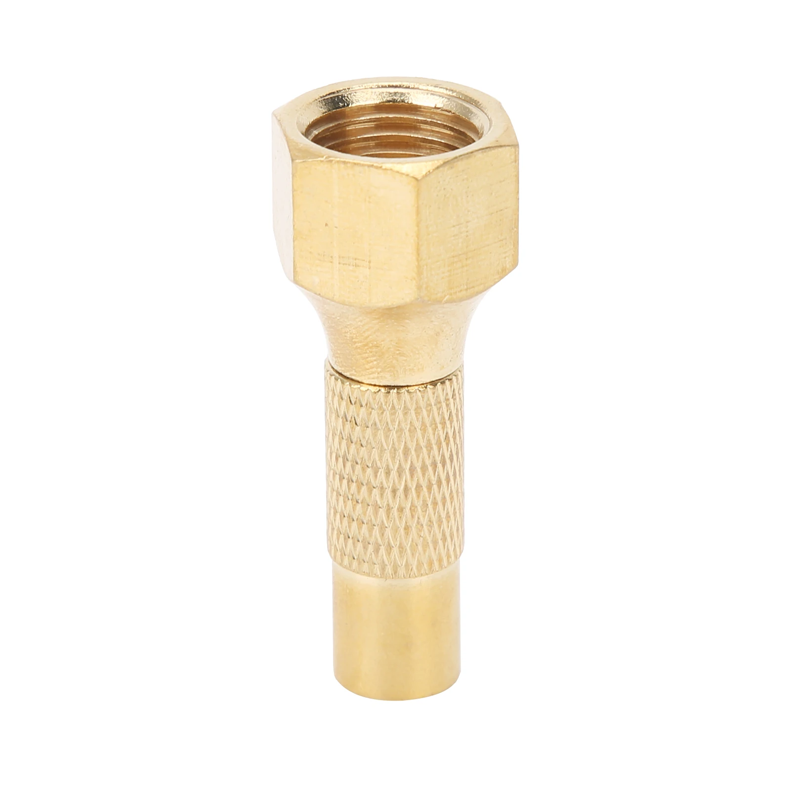 Brass Ball Valve High Strength Large Bore Locking on Function Brass Tyre Inflation Valve for Motorcycle for Car