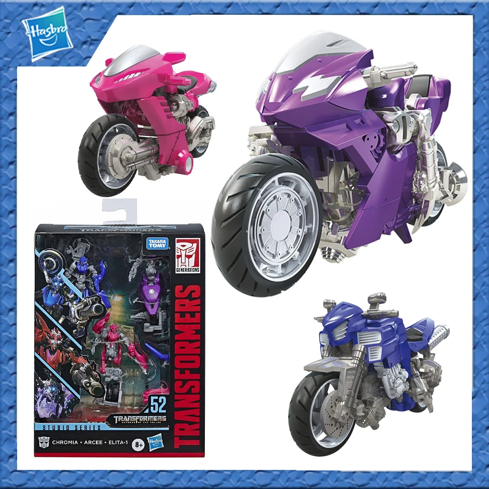 

Оригинальные игрушки-трансформеры Takara Tomy Hasbro, серия Deluxe Class Studio Ss52 Arcee Chromia, фигурка-модель, игрушки