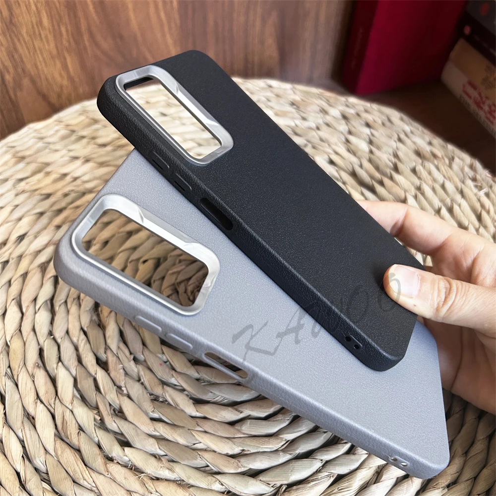 Leather Skin Soft TPU Slim Shockproof Phone Case Cover