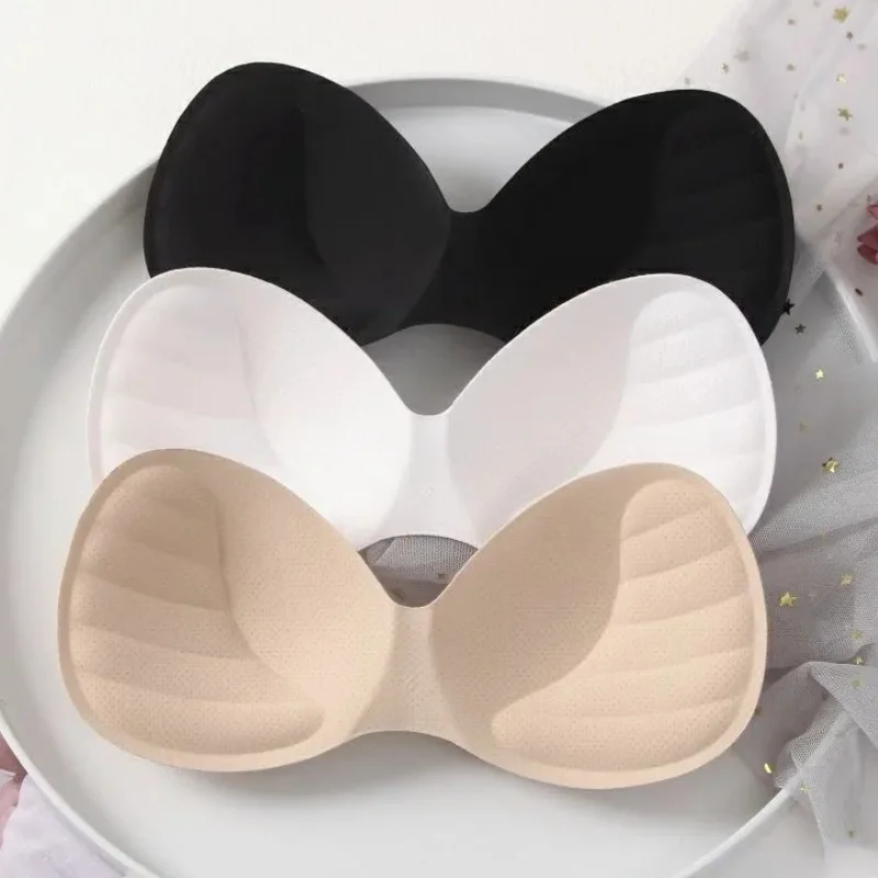 

Swimsuit Padding Inserts Women Clothes Accessories Foam Triangle Sponge Pads Chest Cups Breast Inserts Chest Pad Bra Enhancer