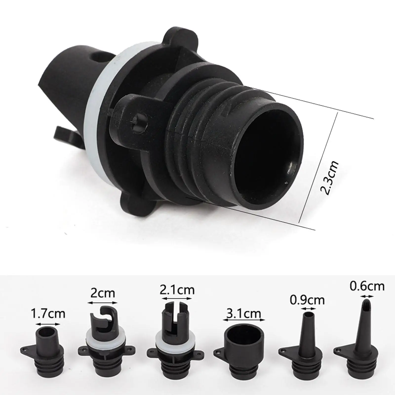 Pump Adaptor Inflatable Accessories Kayak Durable Inflatable Car Air Valves Converter Adapter Universal Canoe Valves Adapter