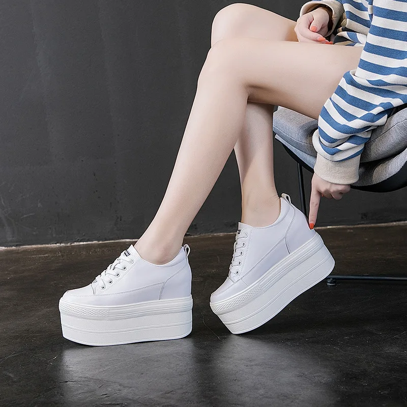 BLOCK SNEAKERS WITH WEDGE OUTSOLE IN CALFSKIN - OPTIC WHITE | CELINE