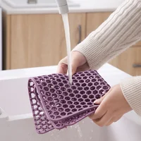 Силиконовый слив для раковины, полый кухонный фильтр, коврик для всплеска, украшение стола и аксессуары, тип стиля, материал, номер модели, функция — изображение 6