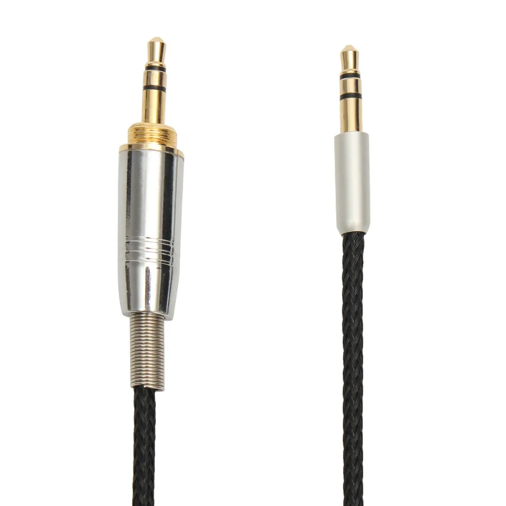 6.35mm OFC Replacement Cable Extension Cord for Audio-Technica TH-OX7AMP ATH-OX5 ATH-DWL770 ATH-DWL500 ATH-PRO5MK3 Headphones