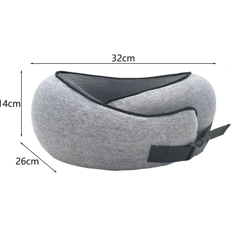 Neck Pillow Airplane Travel Portable U Type with Storage Bag