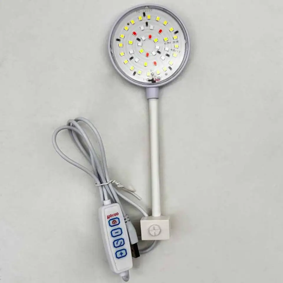 Luce LED Per Acquario E Terrario, Impermeabile, Supporti Magnetici E A Pinza, Angolazione Regolabile, Alta Resa Cromatica, Per Acqua Dolce, Salata E Coralli
