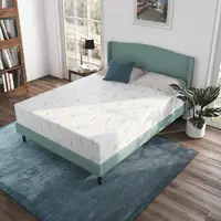 Green Tea Infused Memory Foam Mattress Bed in a Box Twin 6" Medium Firmness Hypoallergenic Breathable Construction Comfort 2