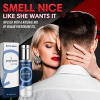 HXS52 Men's Pheromone Perfume, Lasting Fragrance, Natural and Fresh, Elegant and Charming, Suitable for Dating, Attracting Women