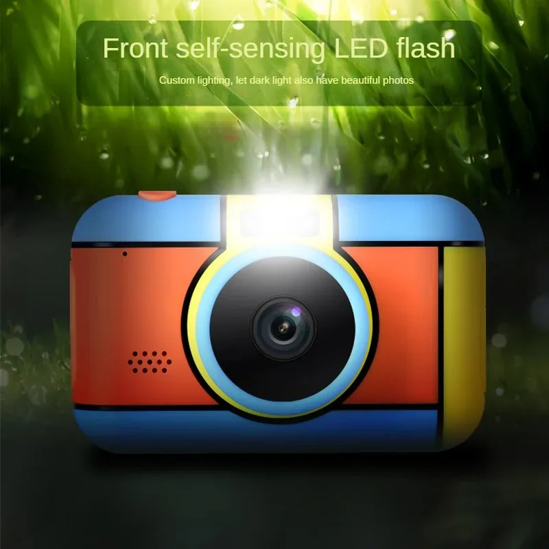 어린이 카메라 HD 2.4 인치 3200W 픽셀 듀얼 디지털 미니 장난감
