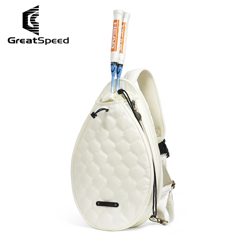 2024 Tennis Bag Badminton Bag Tennis Racket Bag Sports Bag Women's Bag One Shoulder Embroidery Korean Version Men's Bag Couples 4