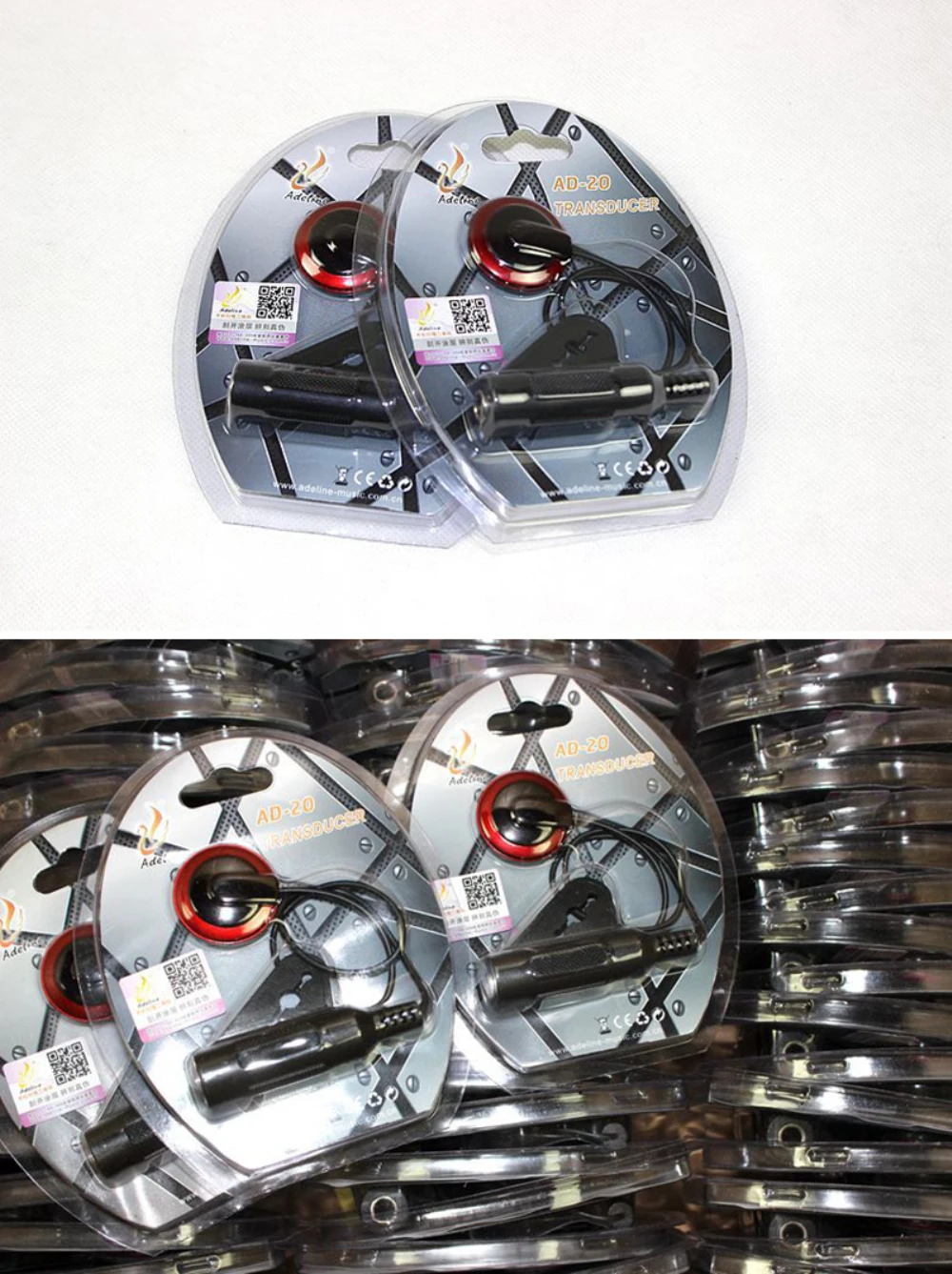 Description Picture 5 of item1pcs Portable Guitar Pickup Professional Piezo Contact Microphone Pickup Easy To Install For Violin Ukulel Guitar Accessories