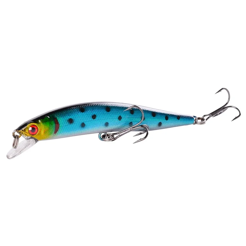 Lot De 10 Leurres Artificiels – Minnow & Crank 5 Cm – Ratling Truite Bass