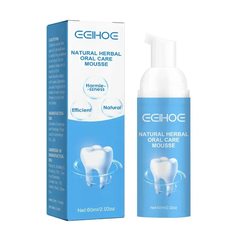 

Teeth Cleansing Whitening Mousse Removes Stains Teeth Whitening Oral Hygiene Mousse Toothpaste Whitening Staining 60ml