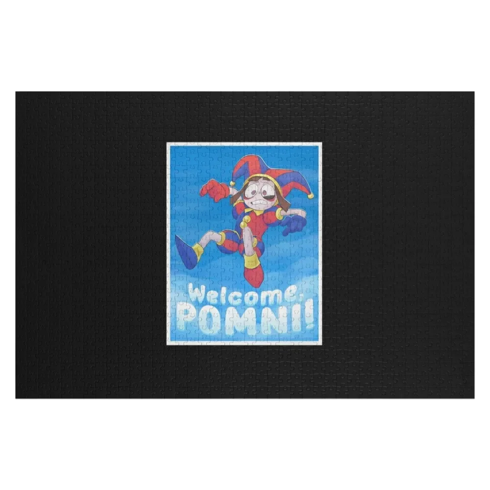 

Welcome Pomni Jigsaw Puzzle Wood Adults Children Puzzle