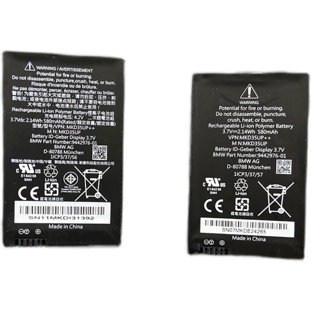 Mkd35up 1icp3/37/57 9442976 6814351 Lcd Remote Key Battery For Bmw Gt 5 6 7  X3gt57 I8 X3 X5 X6 5310le 730 740 745 760li - Mobile Phone Batteries -  AliExpress