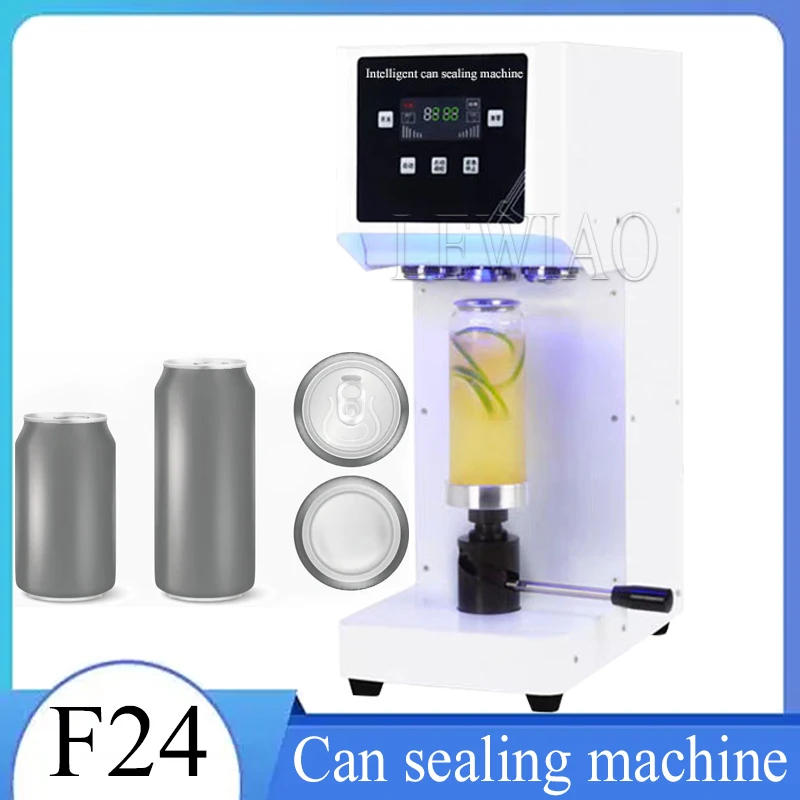 

55mm Cans Sealer Drink Bottle Sealer Beverage Seal Machine For 330ml/500/650ml Pet Milk Tea/Coffee Can Sealer 220v/110v