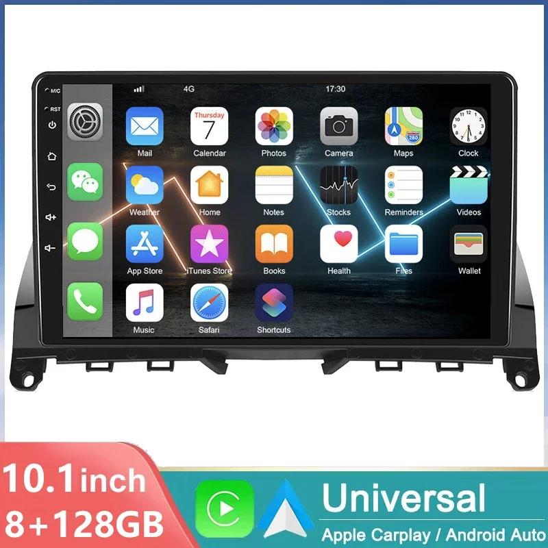 

2DIN Android 13 For mercedes benz c klasse 3 w204 s204 2006- 2011 autoradio dsp no 2din rds multimedia player autoradio ahd bt