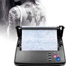 Profesjonalny tatuaż wzornik Maker maszyna transferowa Flash kopiarka termiczna materiały eksploatacyjne do drukarek narzędzie drukarka do rysowania kopiarka