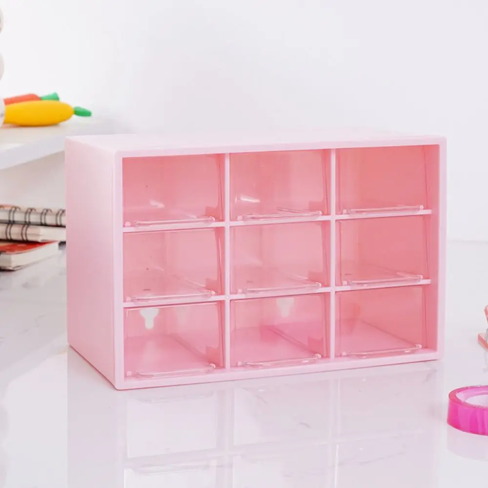 Cute 9-Grid Storage Organizer