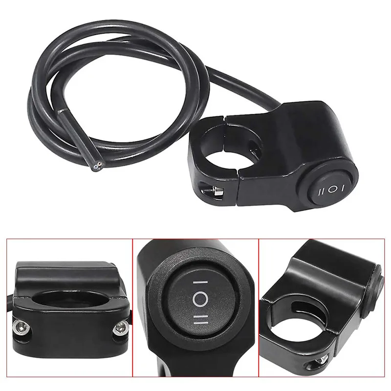 Aluminum Alloy Motorcycle Switch for High Low Beam Turn Signal