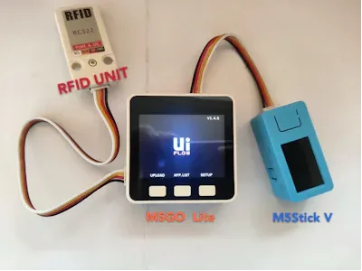 M5Stack Mini Unit RFID2 Reader/Writer WS1850S 13.56MHz Frequency For IoT Smart h